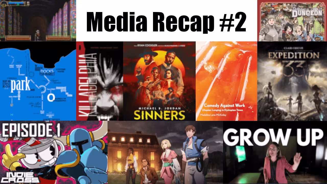 A collage of different things I've read/watched/played. Is a mashup of every image shown in the article below in one giant collage. Read on for more!