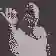 A very low resolution of the salt bae meme; i.e. a guy dramatically sprinkling salt over a steak.