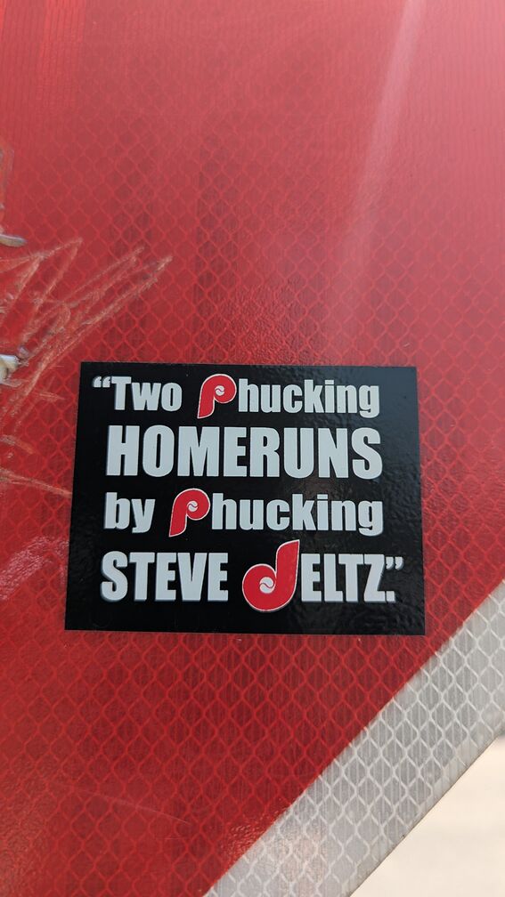 Too Phucking Homeruns by Phucking Steve Peltz click for full resolution.